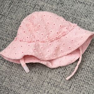 Pink Sun Hat for Baby